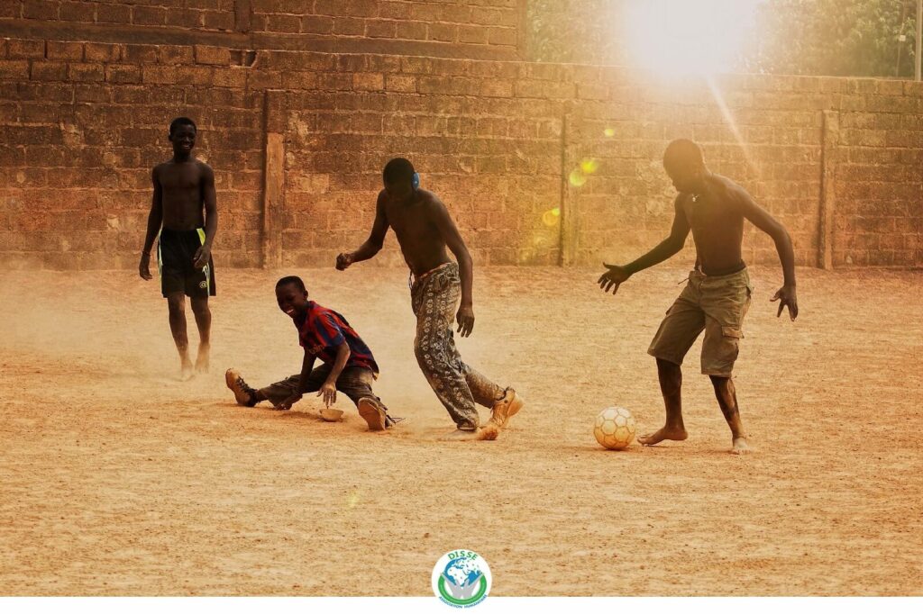 enfants burkinabes football pauvrete